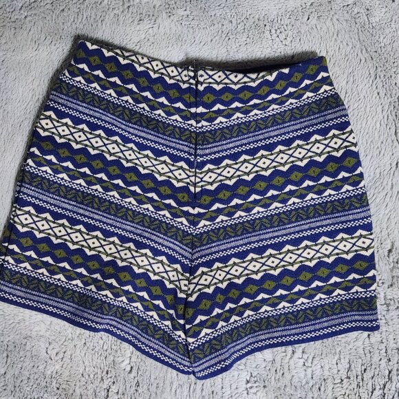 Super Stretchy Pattern Booty Shorts Size M - Picture 2 of 3
